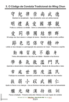 Capturar Regras de Conduta do Wing Chun